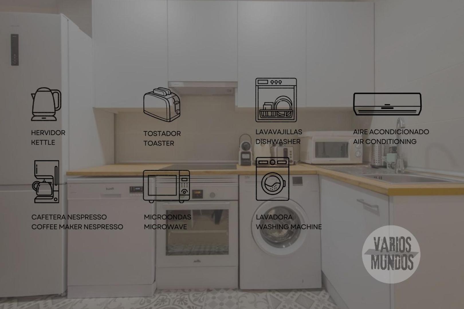 Downtown&New Apt Para 9Pax En La Plaza De Chueca Madryt Zewnętrze zdjęcie