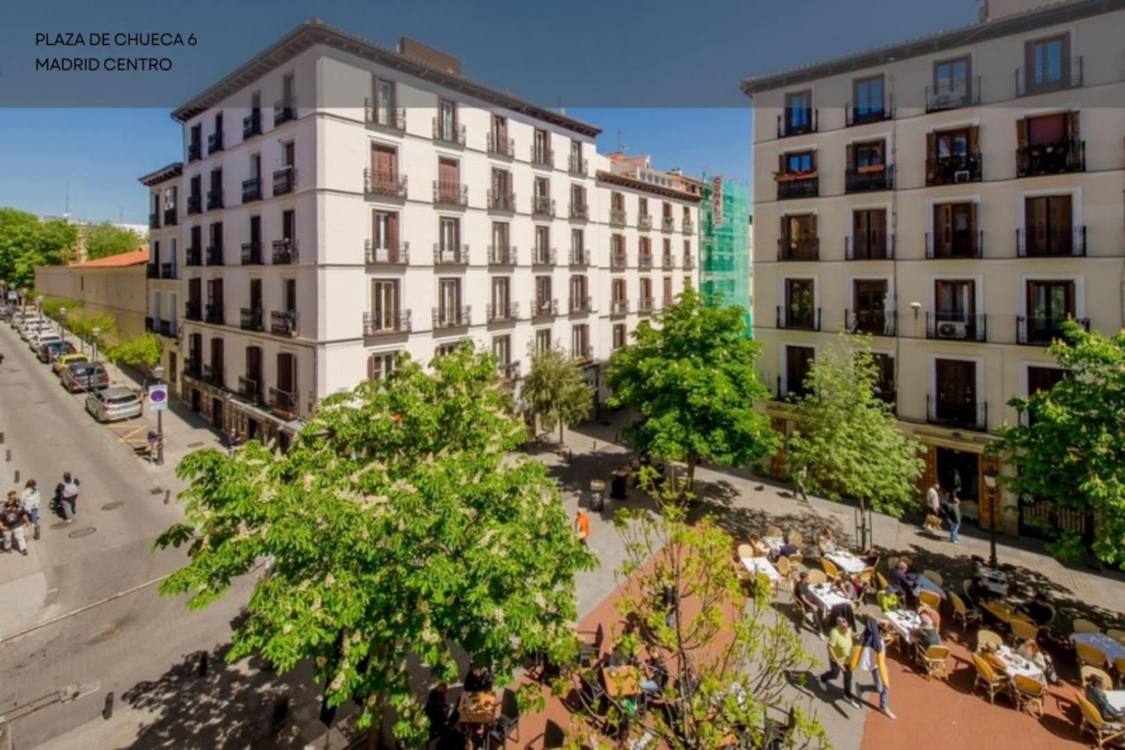 Downtown&New Apt Para 9Pax En La Plaza De Chueca Madryt Zewnętrze zdjęcie